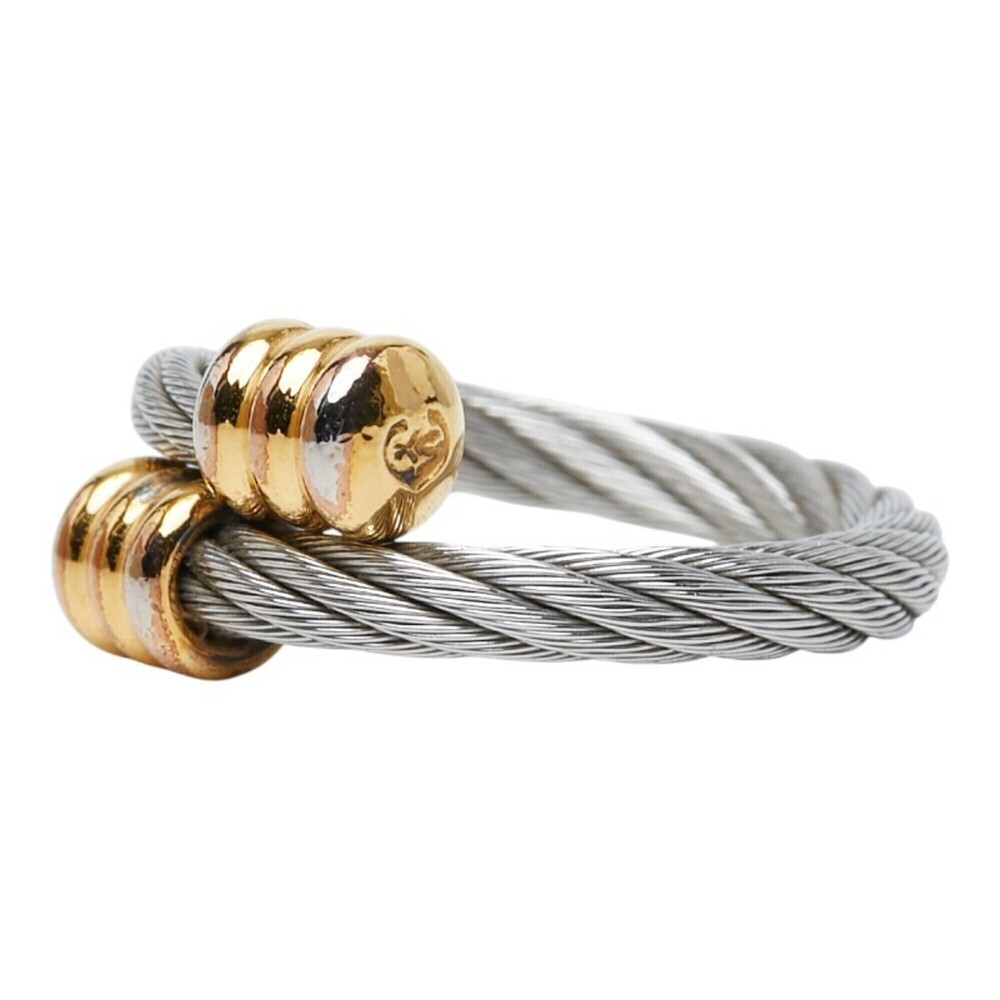 Philippe Charriol CHARRIOL Celtic Wire Ring, Silver, Gold, Stainless Steel Pl... - Picture 2 of 7